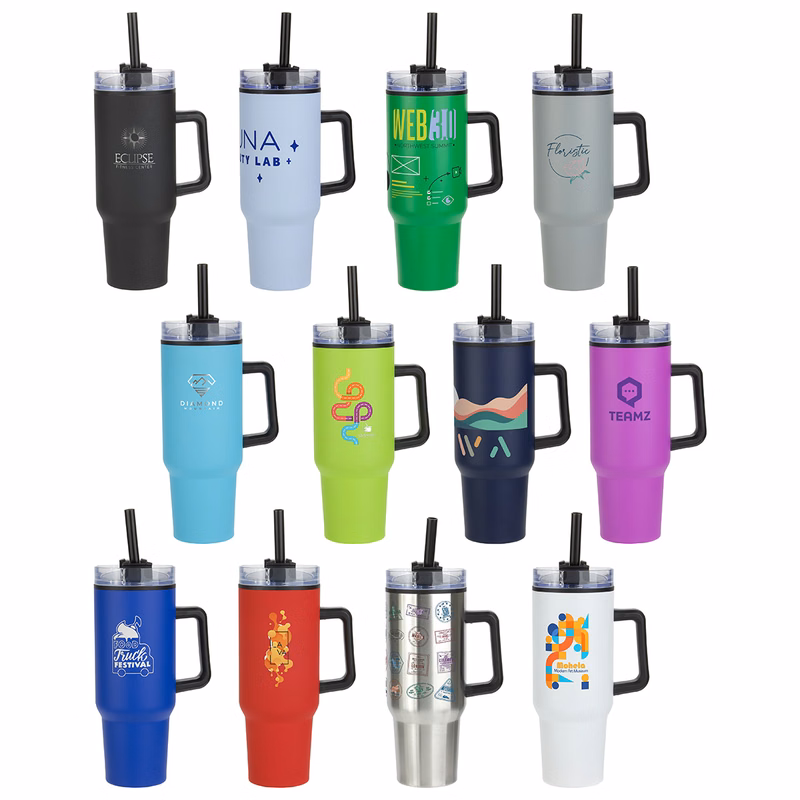 Outpost 40 oz Stainless Steel/Polypropylene Mug