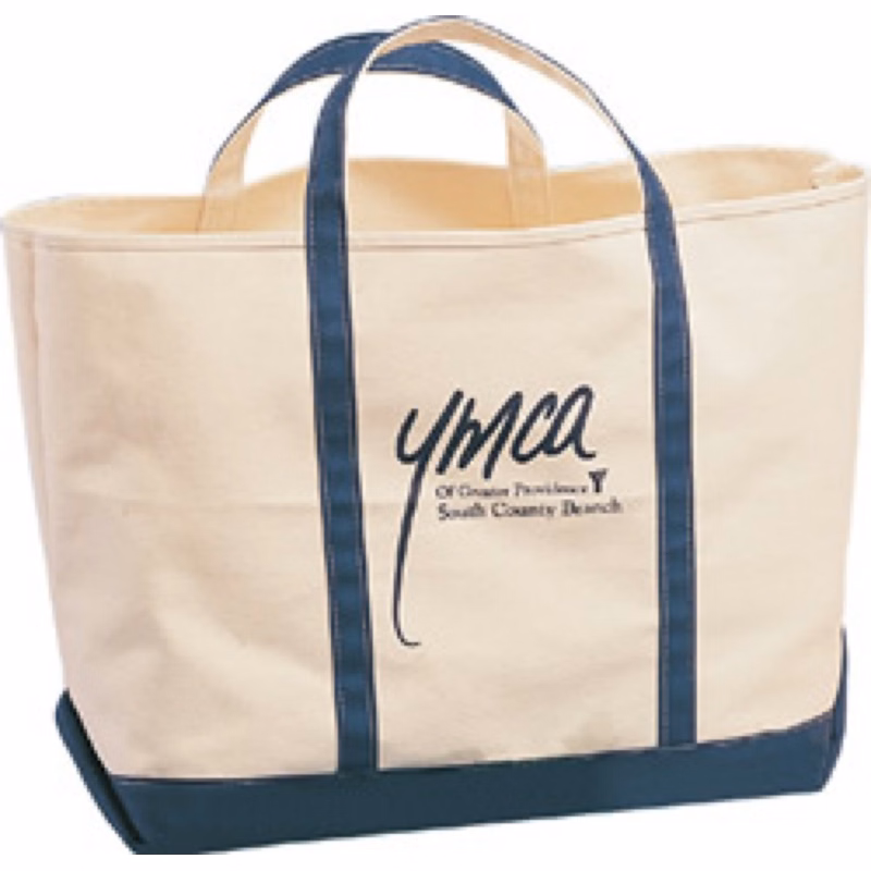 18 Oz. Natural Canvas Boat Tote Bag