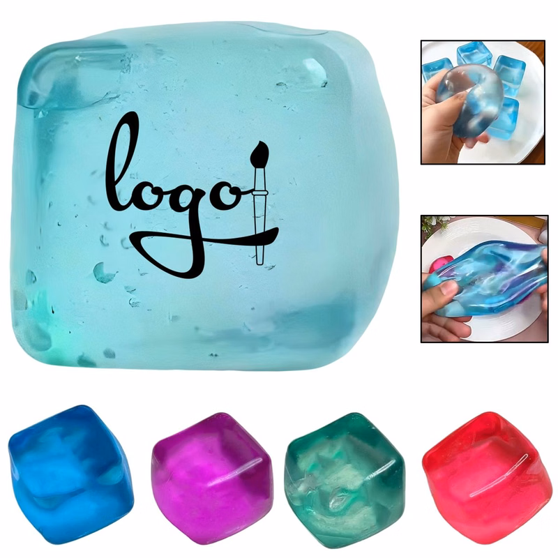 2"??2 "Maltose Ice Cube Stress Relief Squeeze Ball
