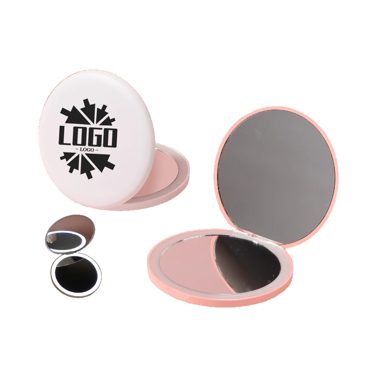 LED Lighted Portable Makeup Mirror 1