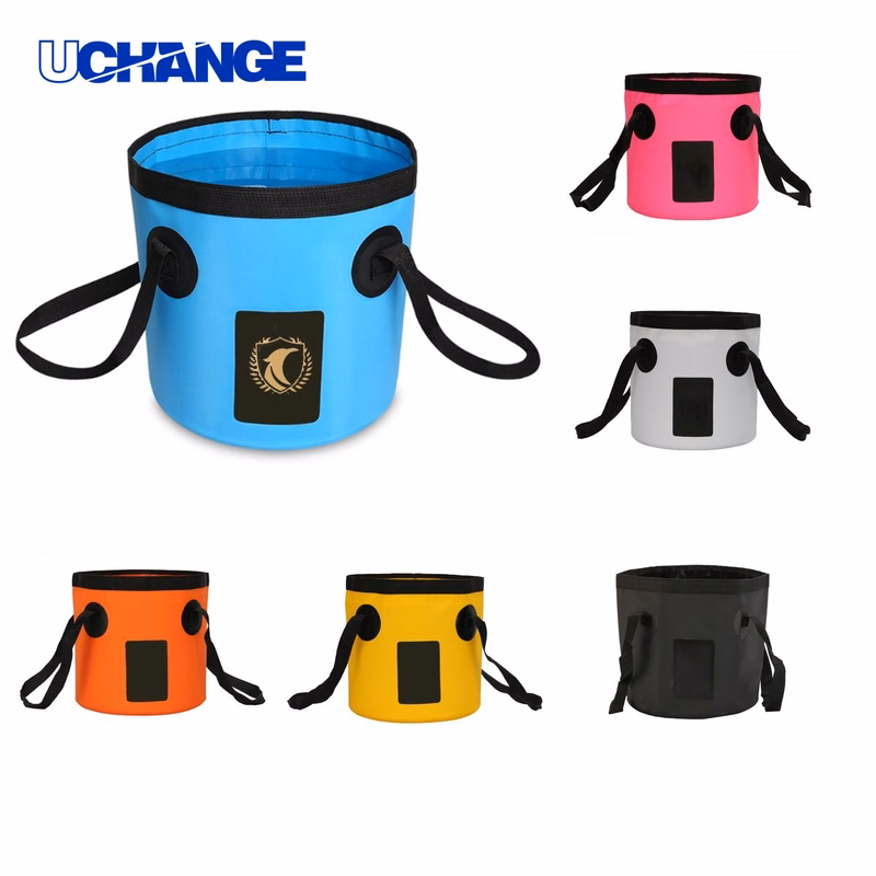 12L Foldable Fishing Bucket Container for Camping