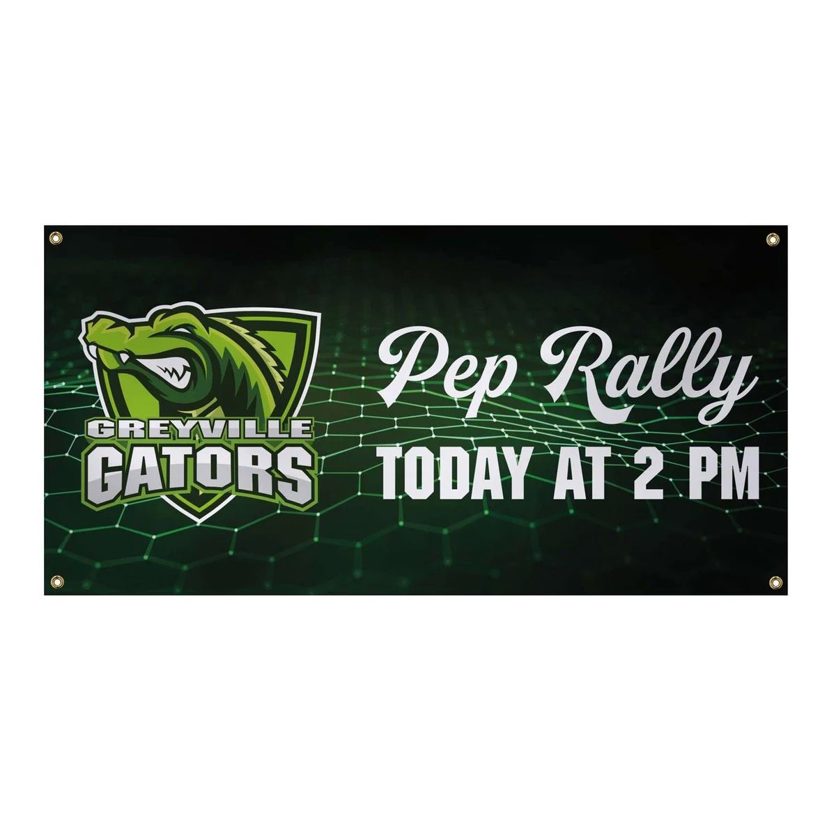 2' x 4' 13 oz. Smooth Vinyl Banner Single-Sided 1
