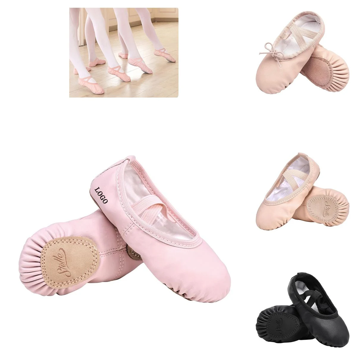 Girls' Ballet Shoes 1
