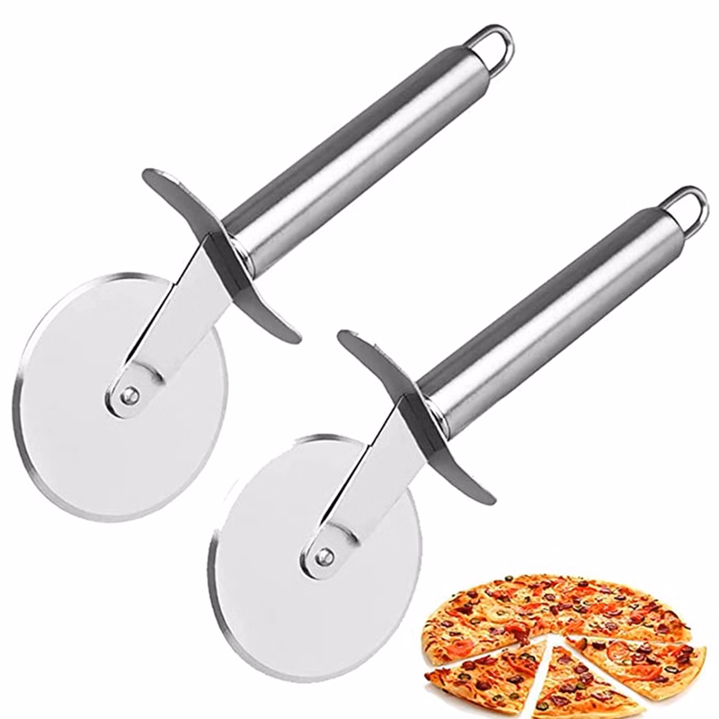 Stainless Steel Round Pizza Knife