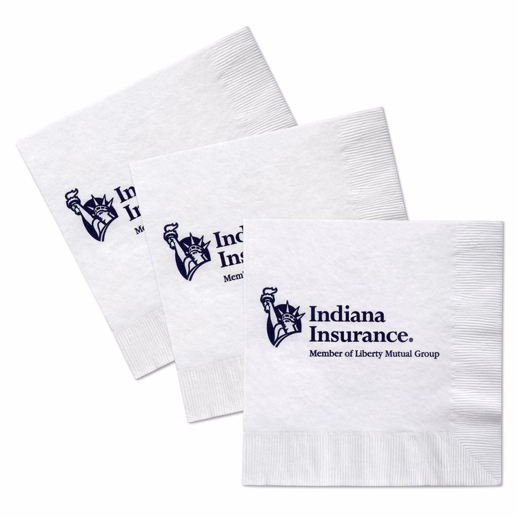 3-Ply, White, Facial-grade Luncheon Napkin