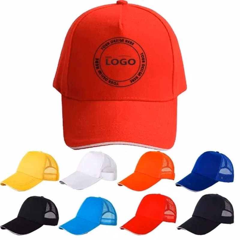 Cotton Breathable Mesh Baseball Caps Trucker Hat