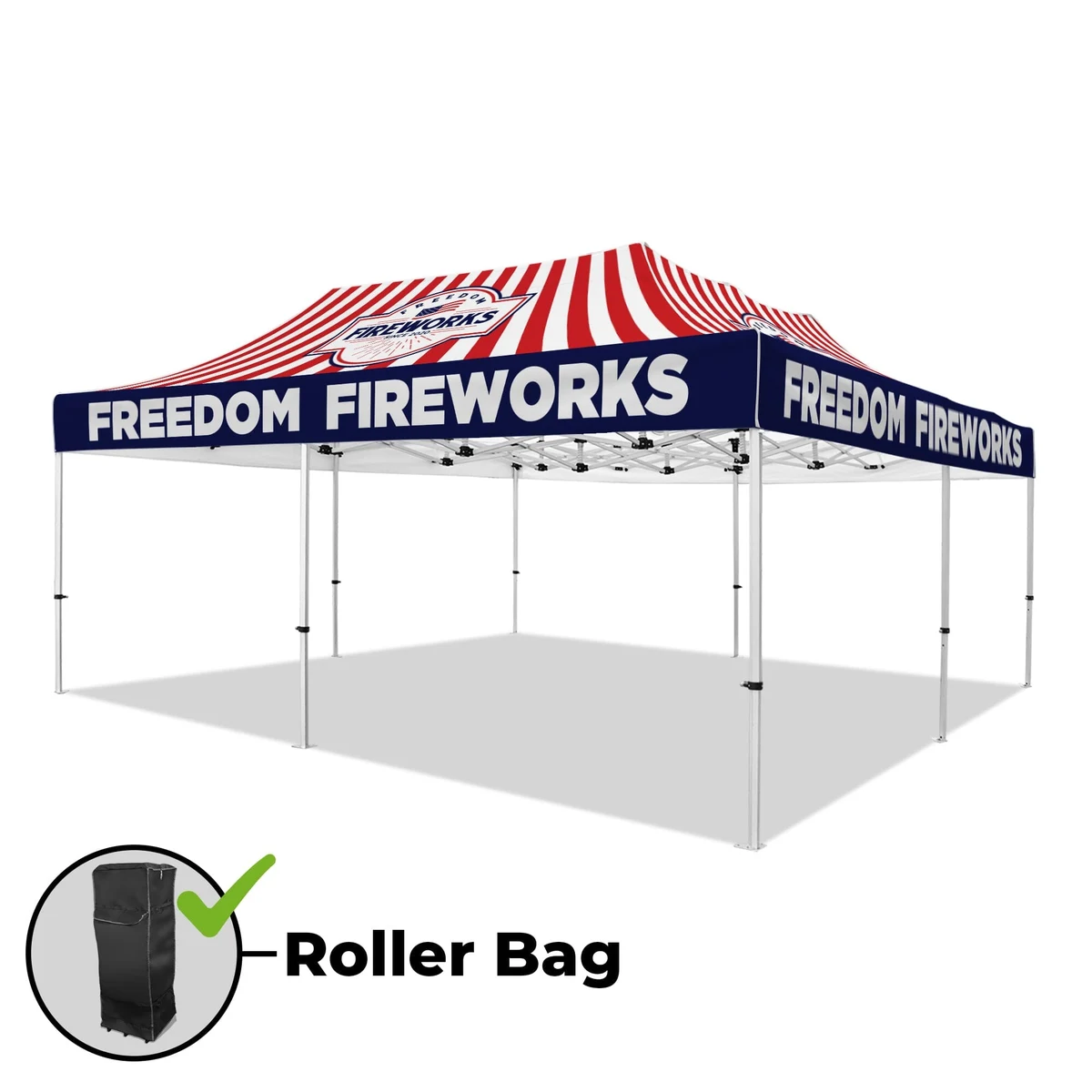 20ft x 20ft Custom Canopy Tent 1