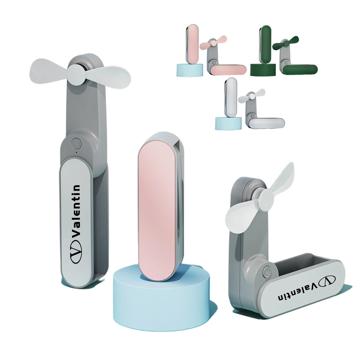 Rechargeable Foldable Handheld Fan 1