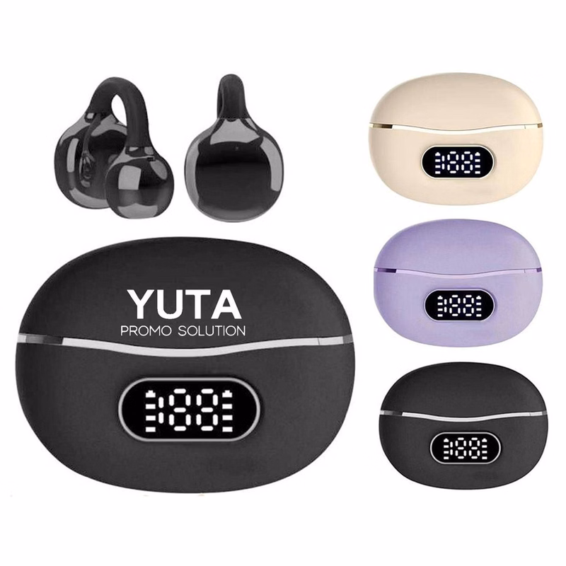 Clip-On Wireless Bluetooth Earbuds