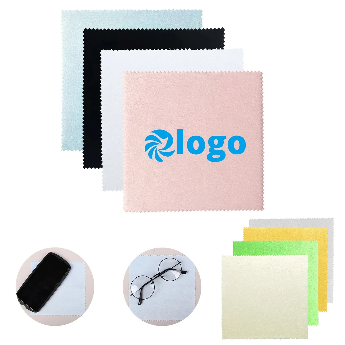 6"x6" Microfiber Cleaning Cloth Eyeglass Phone Computer 1