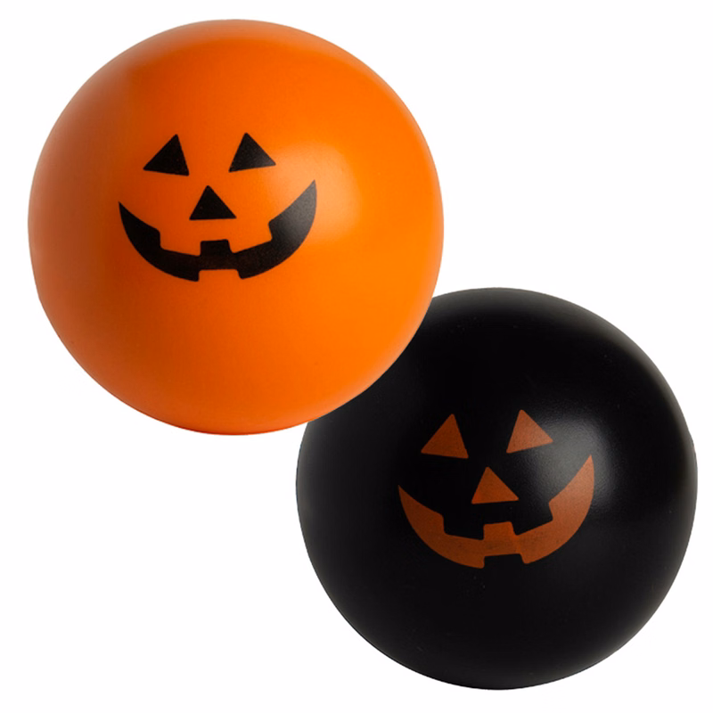Jack-o'-Lantern Stress Ball
