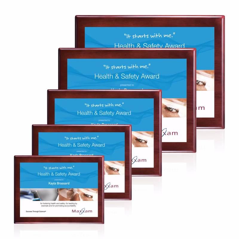 Oakleigh/AstroSub Plaque - Rosewood/White