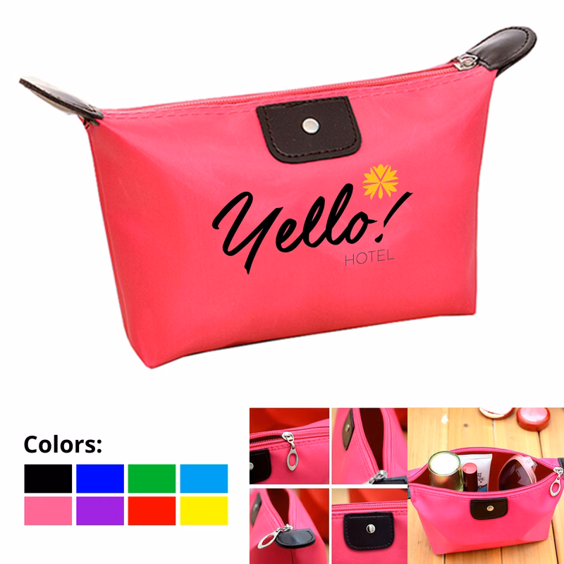 Personalized Cute Makeup Zipper Bags 6.3" x 4.3"
