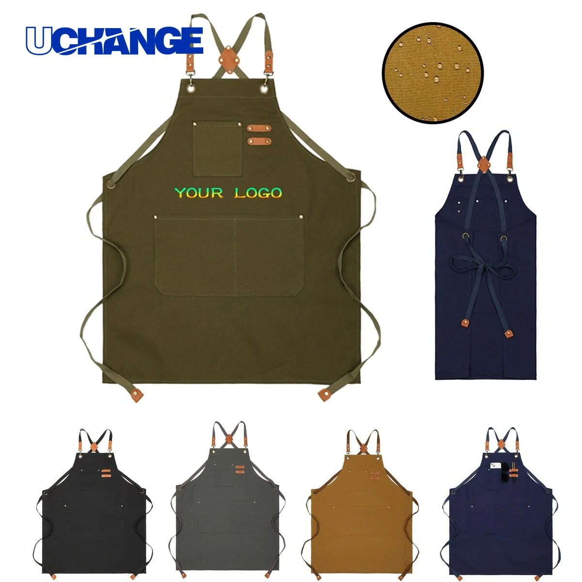 Oil-Resistant Cooking Apron 1