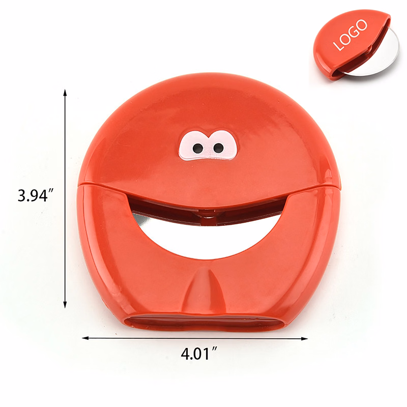 Smile Pizza Cutter with Lid