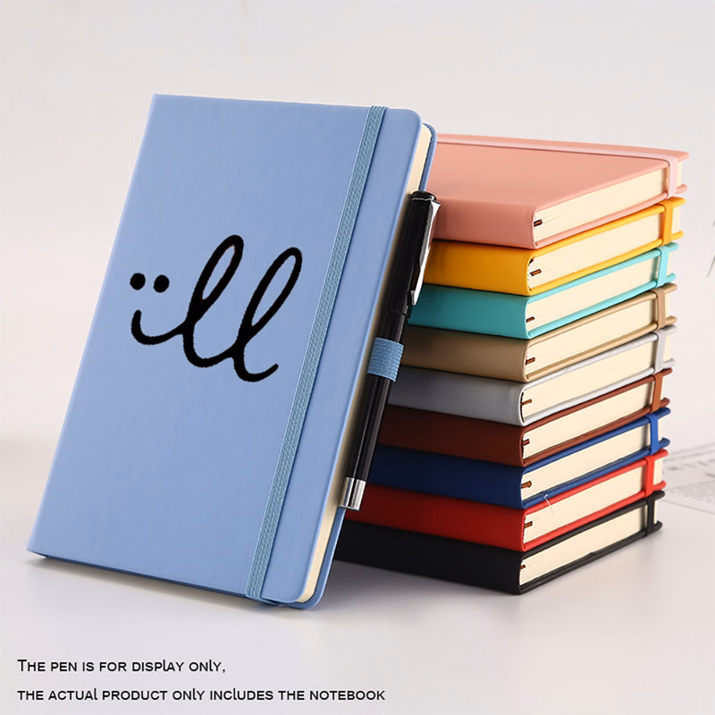 A5 Leather Hardcover Notebook