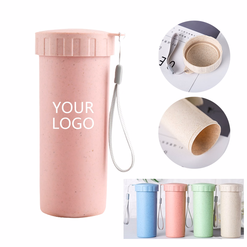 14oz Eco-friendly Wheat Straw Cups