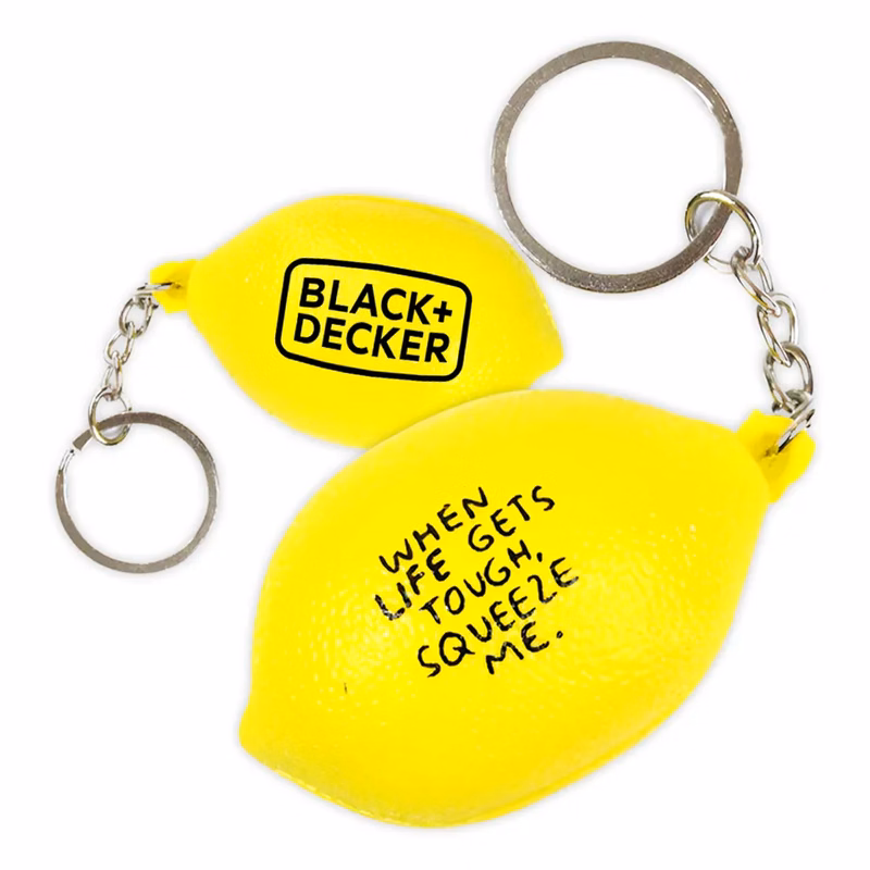 Lemon Keychain