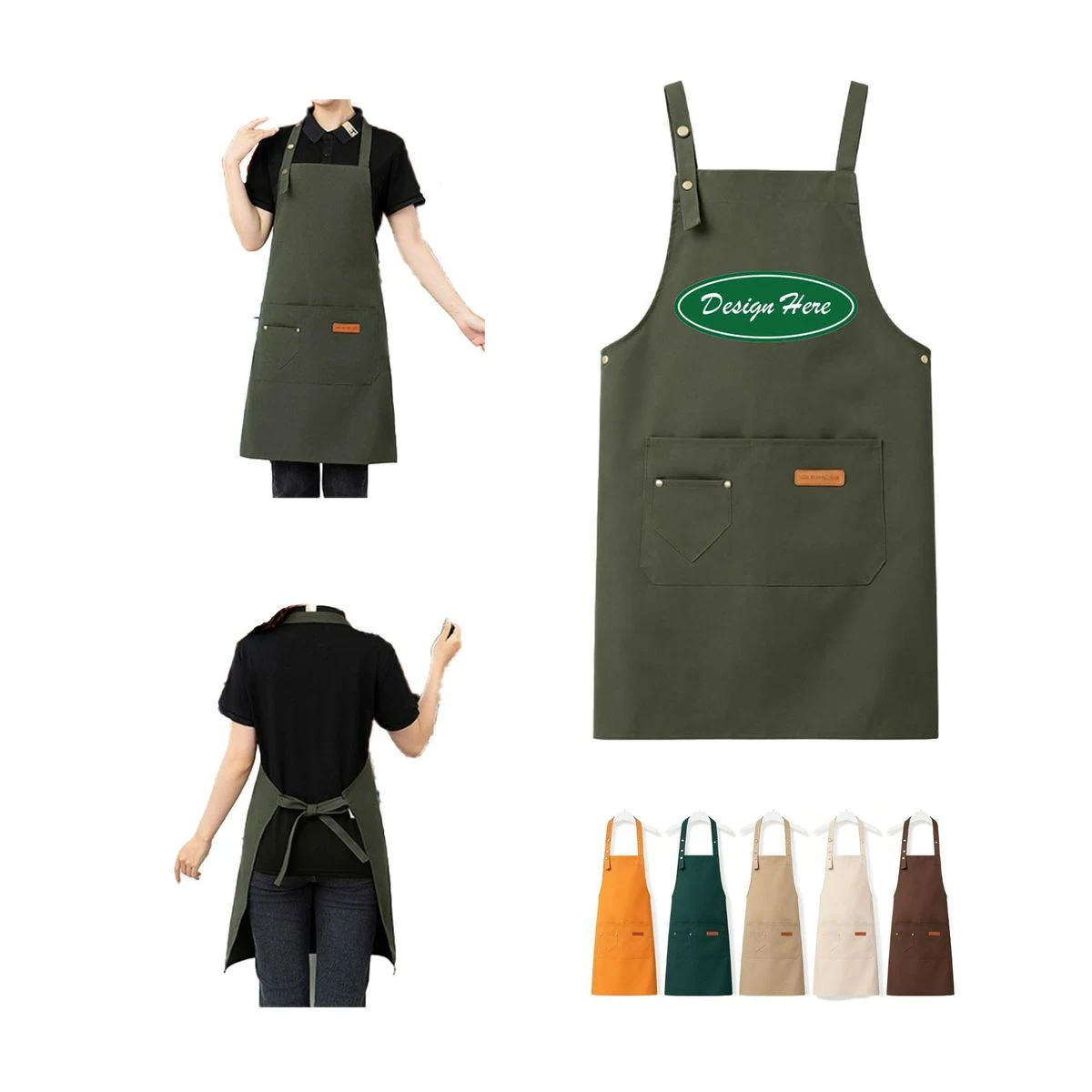 Waterproof Kitchen Cooking Apron 1
