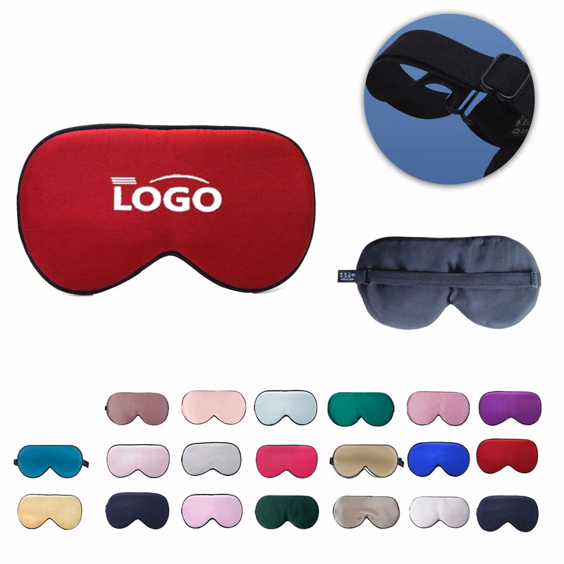 MOQ50 Double Sided Silk Mulberry Eye Mask