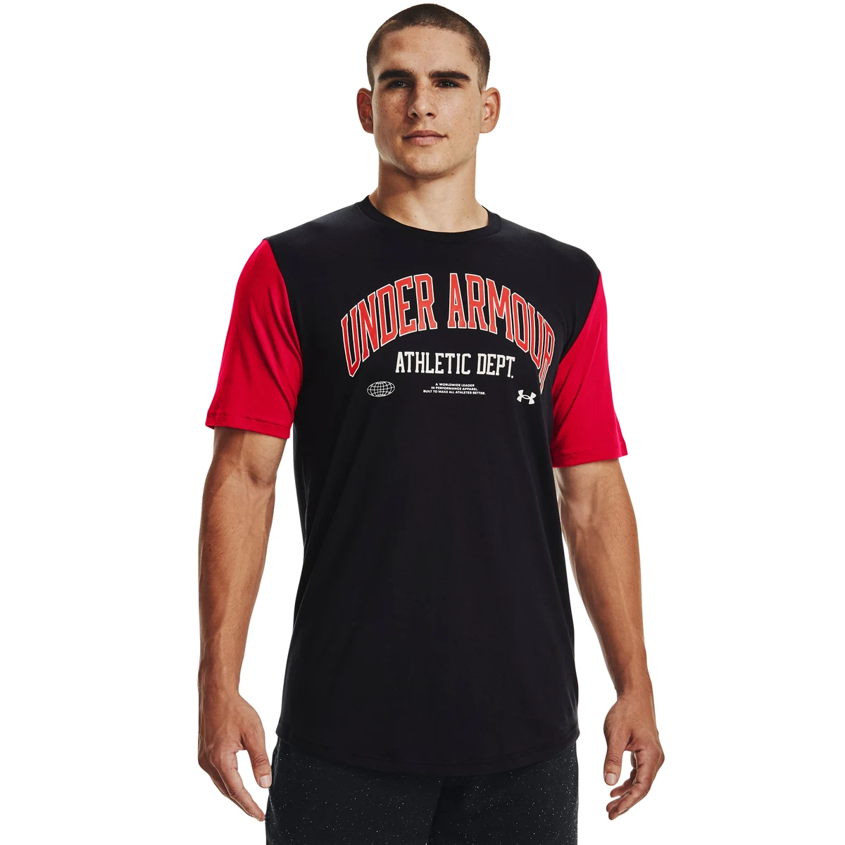 UA Athletic Department Colorblock Men's Short Sleeve 1