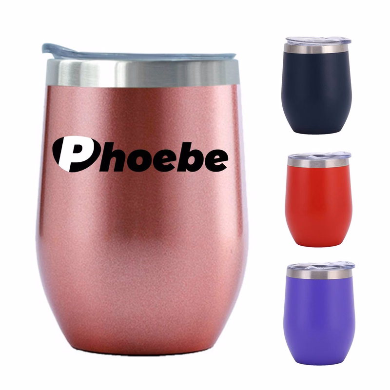 12Oz Stainless Steel Eggshell Cup