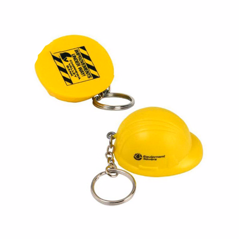 Helmet Stress Reliever Keychain