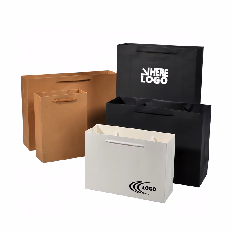 Durable Paper Gift Bag with Handles