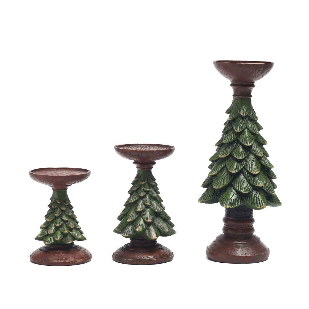 Christmas tree candlestick decoration 1