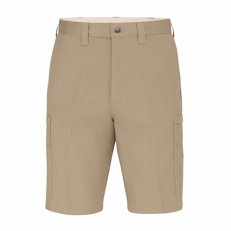 Men's Extended Sizes 11" Industrial Cotton Cargo Shorts - LR33EXT