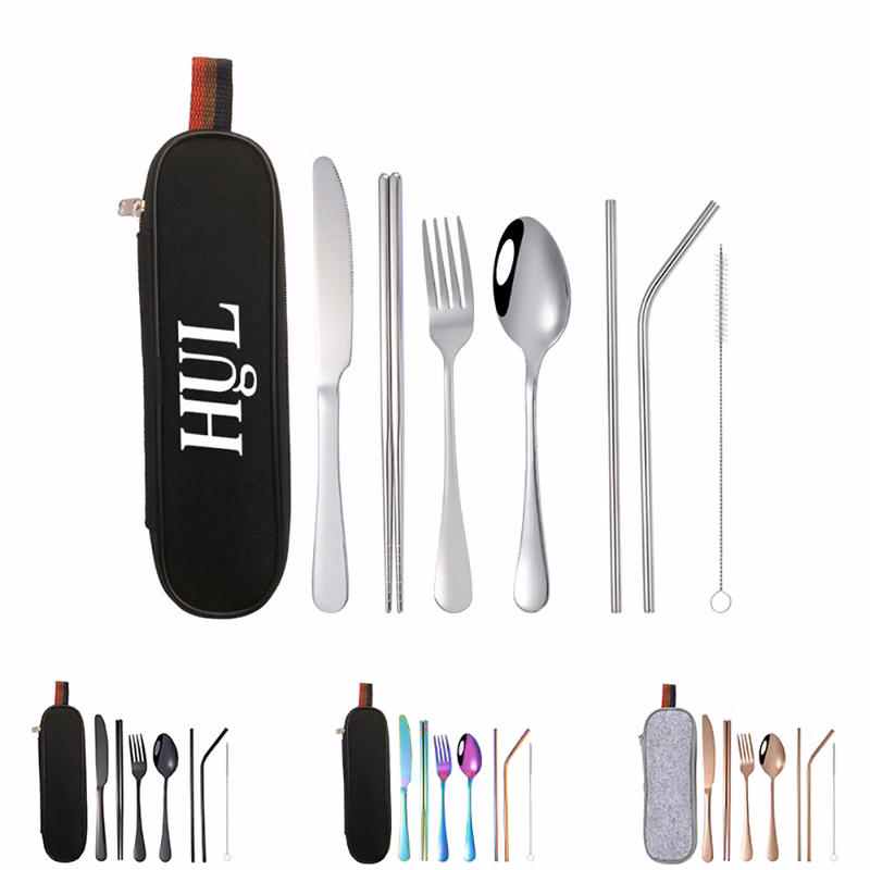 StainlessSteel Cutlery SetIn Pouch