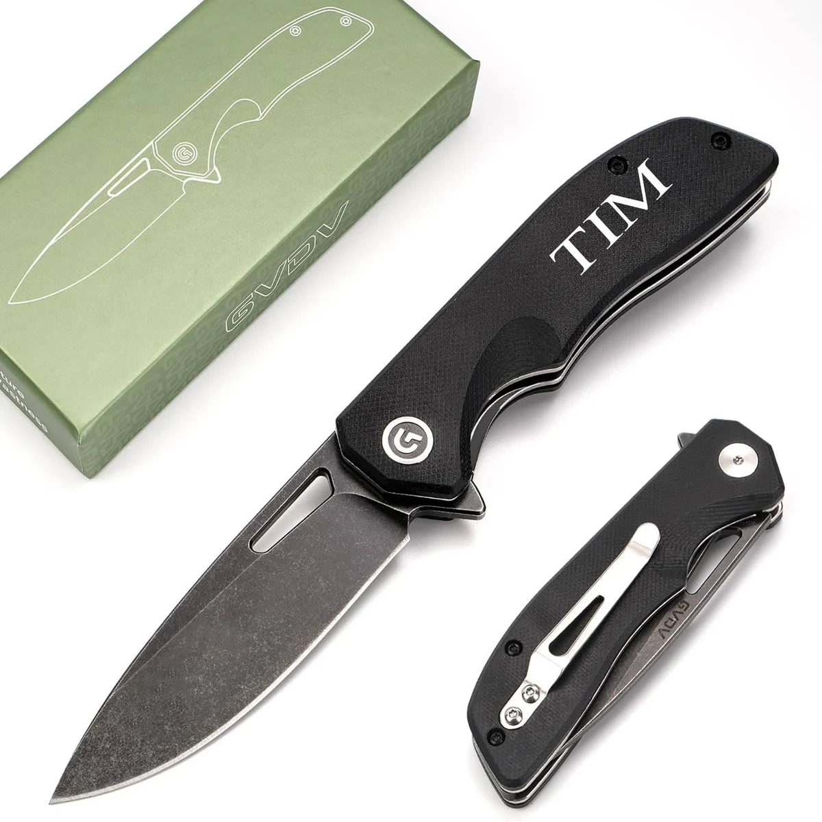 Folding knife with cover 1
