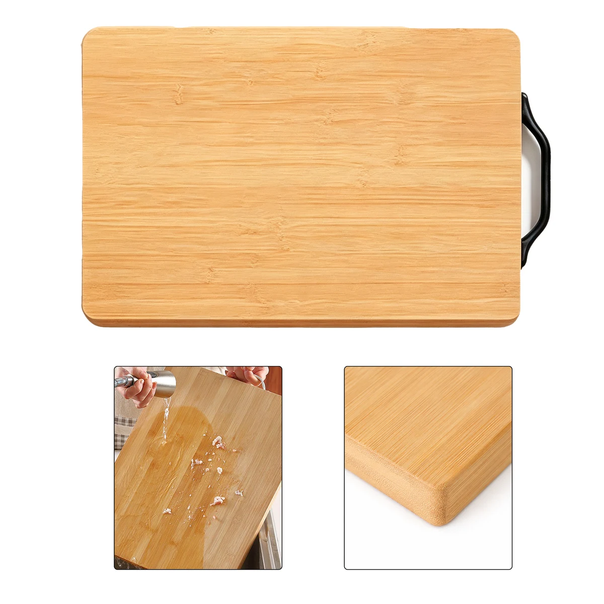Natural Moso Bamboo Cutting Board 1