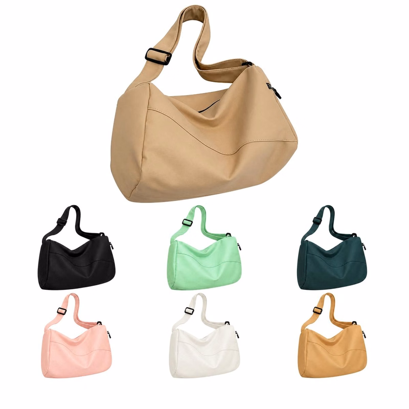 Carry-Handle Gym Bag for Clothing and Footwear