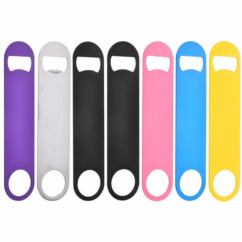 Vinyl Wrapped Paddle Style Bottle Opener