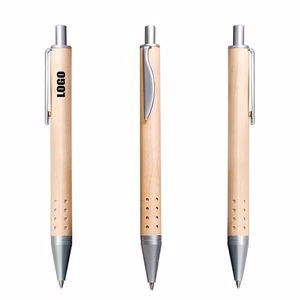 Nature Wooden Pen With Holes