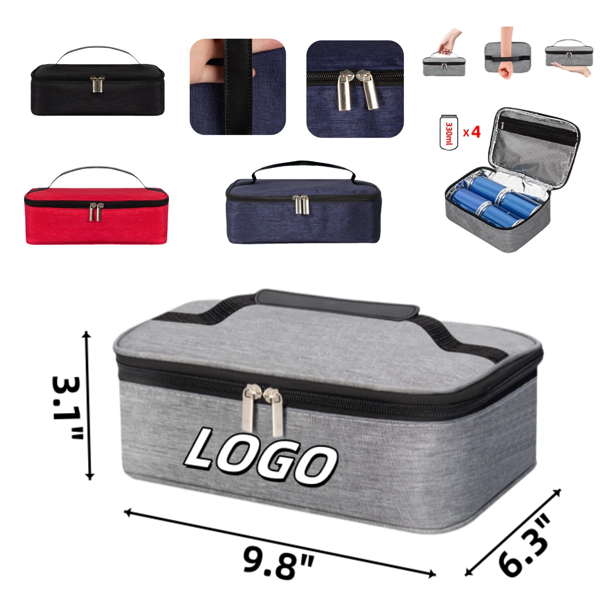 Portable Small-Capacity Thermal Lunch Bag 1