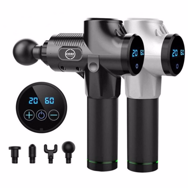 Professional Handheld Electric Body Massager with 6 Heads
