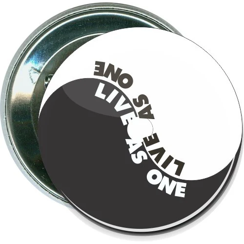 Live as one, Causes Peace Button 1