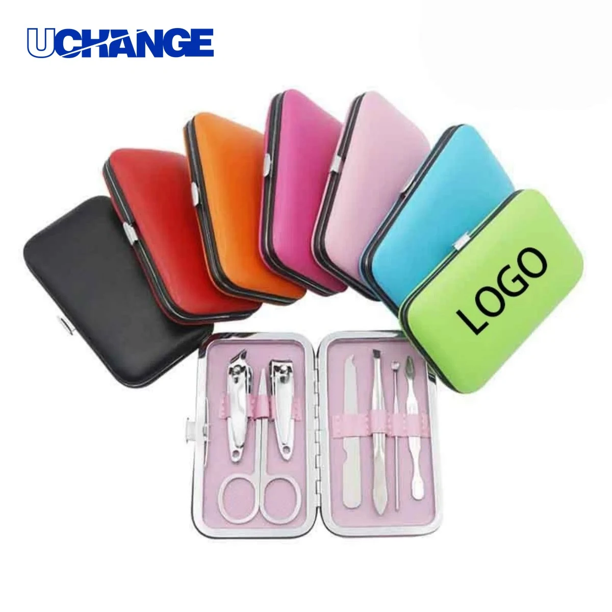 7 Piece Manicure Pedicure Set for Care 1