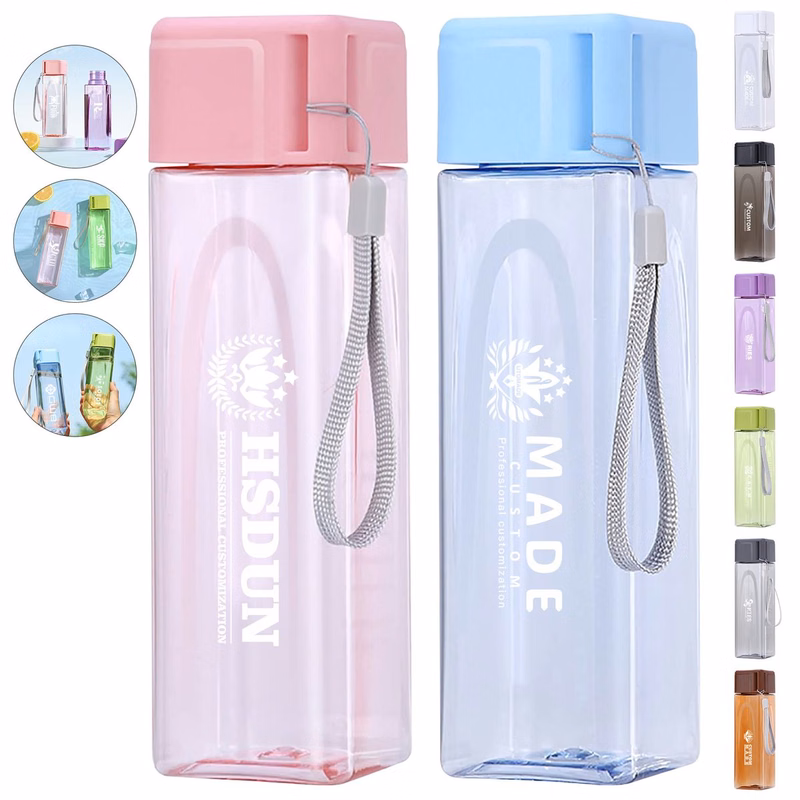 Transparent Plastic Water Bottle 500ML
