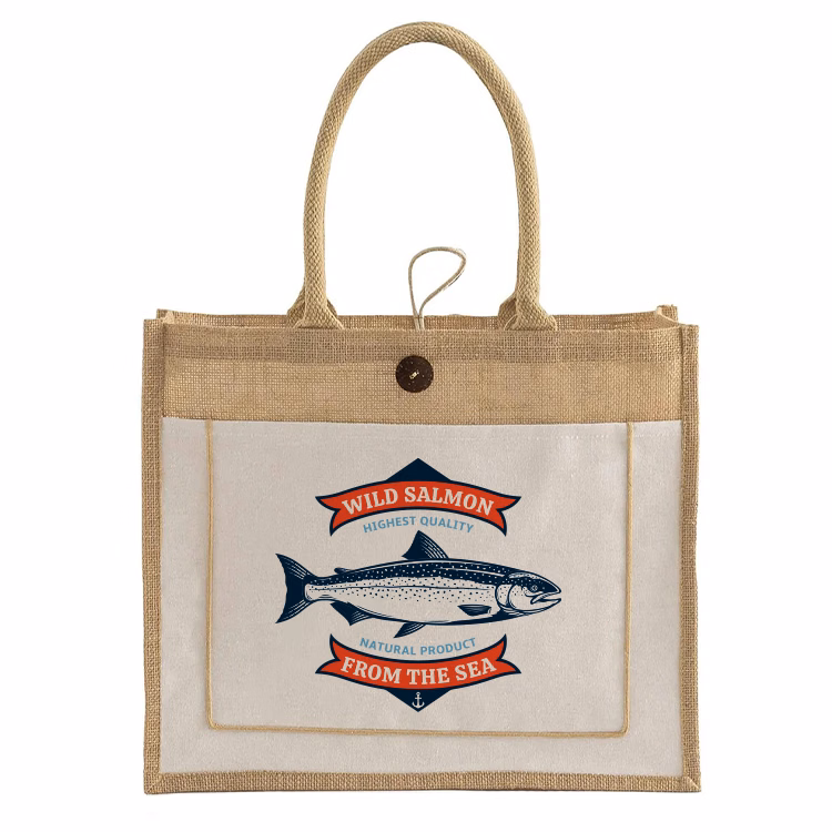 Mill Valley Jute Tote Bag
