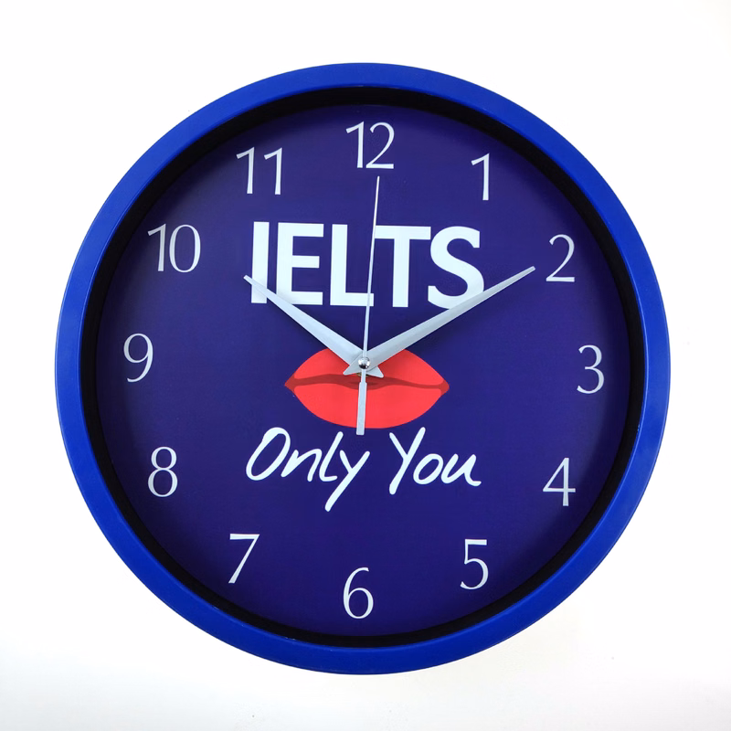 Custom Logo Plastic Wall Clock