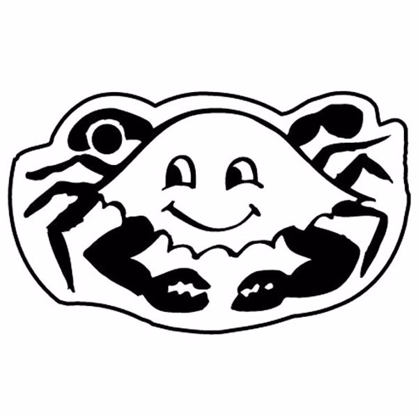 Crab Key Tag (Spot Color)