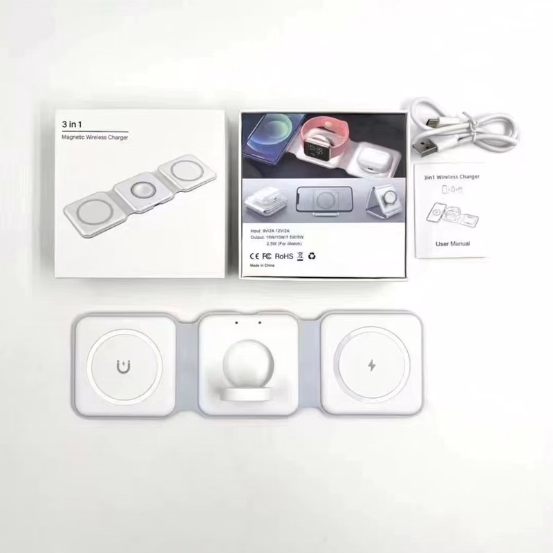 3 In 1 Fast Wireless Chargers
