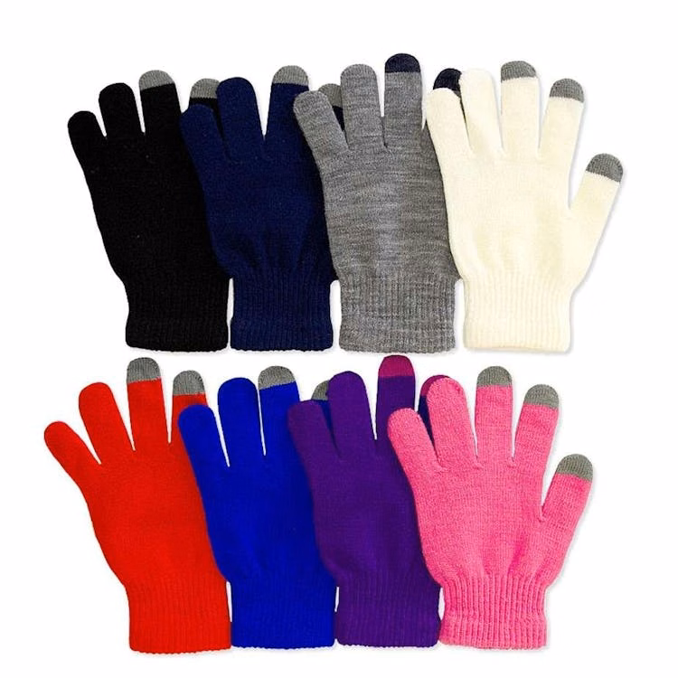 Women's Touchscreen Magic Gloves - 8 Colors One Size Fits Most