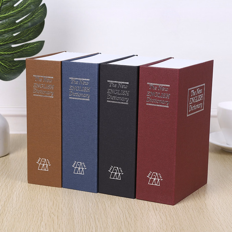 Book Shape Storage Box With Password