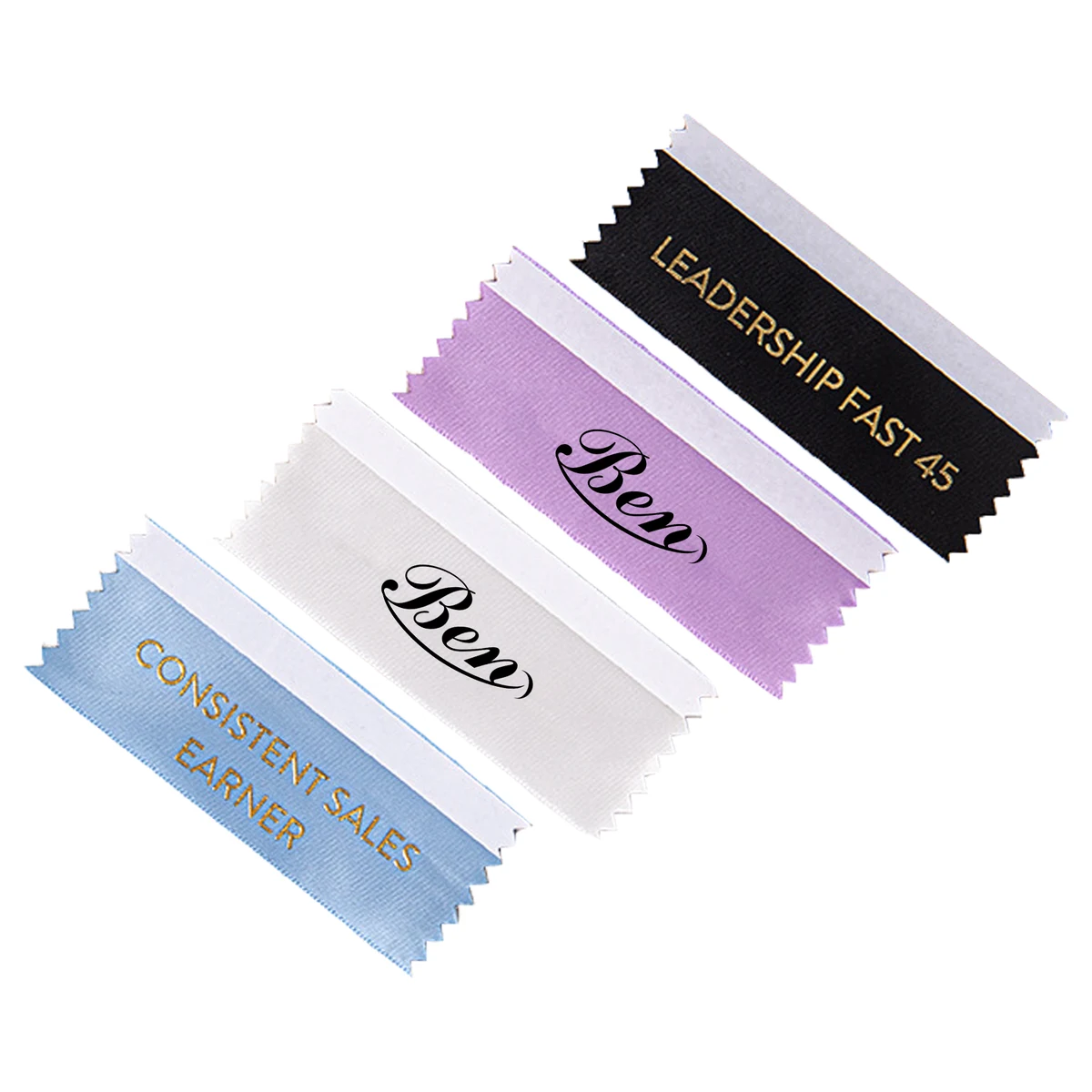Custom Polyester Self adhesive Silk Ribbon 1