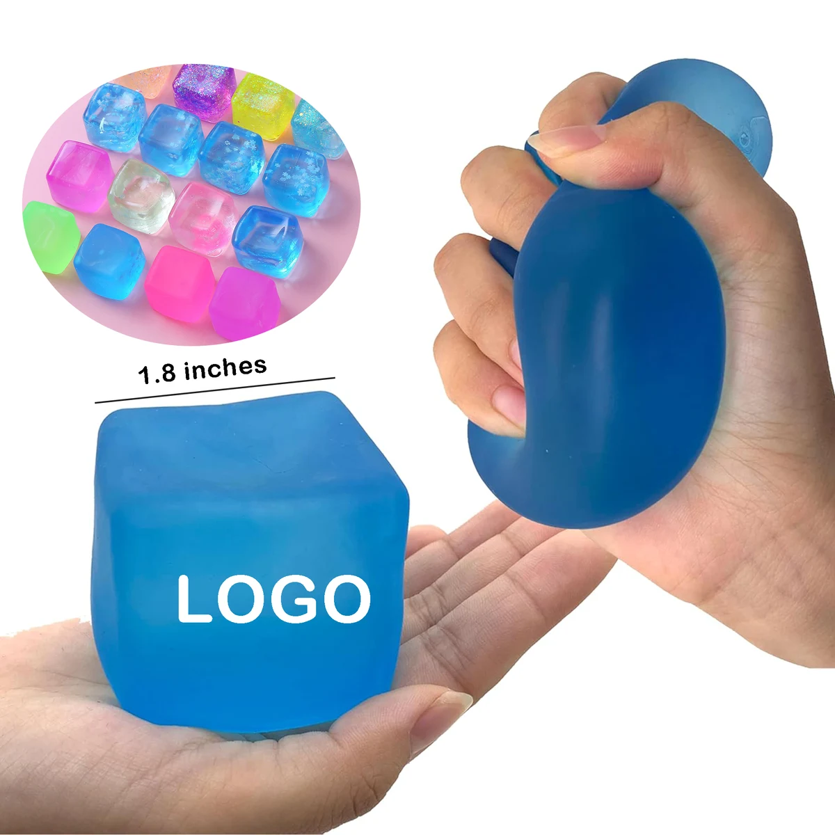 Custom Sensory Cube for Stress Relief 1