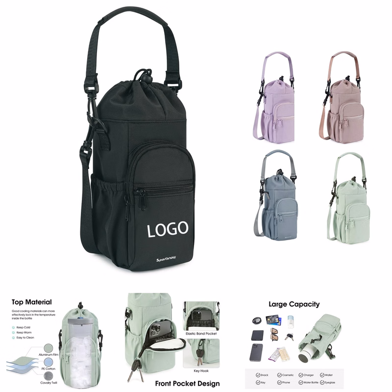 Crossbody Thermos Cup Holder